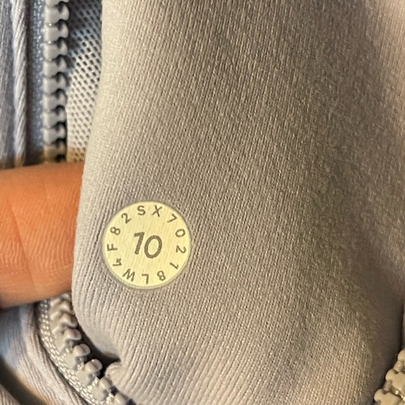 Lululemon Define Jacket Berry Mist Luon 10 blue purple - Picture 6 of 10